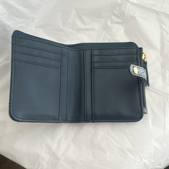 Nanette Lepore Wallet Blue With Removable Card Case - Picture 3 of 9